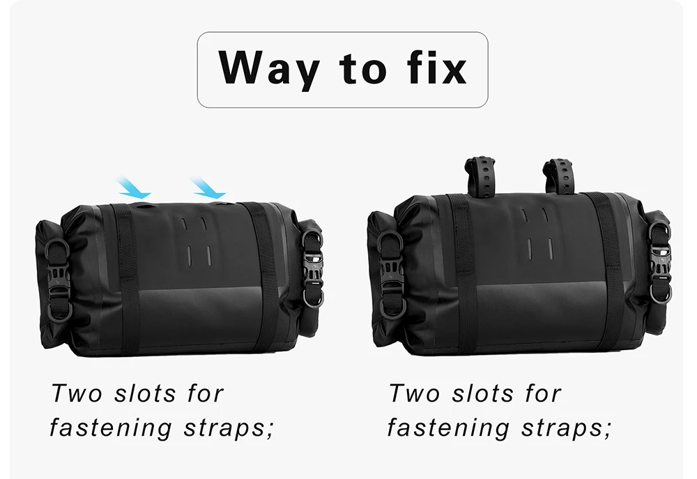Rhinowalk Motorcycle Side Bag 100% Waterproof 8L/12L/16L/24L Big Capacity Motor Luggage Saddle Bag Outdoor Pannier Trunk Bag
