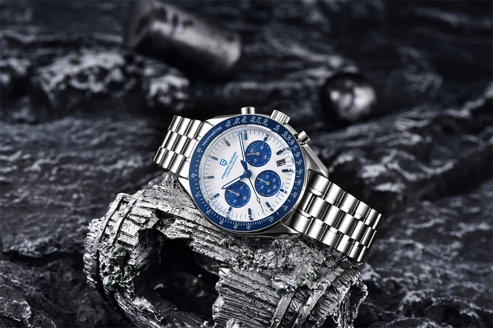 PAGANI DESIGN Sport Panda Mens Watches Quartz Chronograph Luxury Automatic Business Stainless Steel Waterproof Reloj Hombre 2026