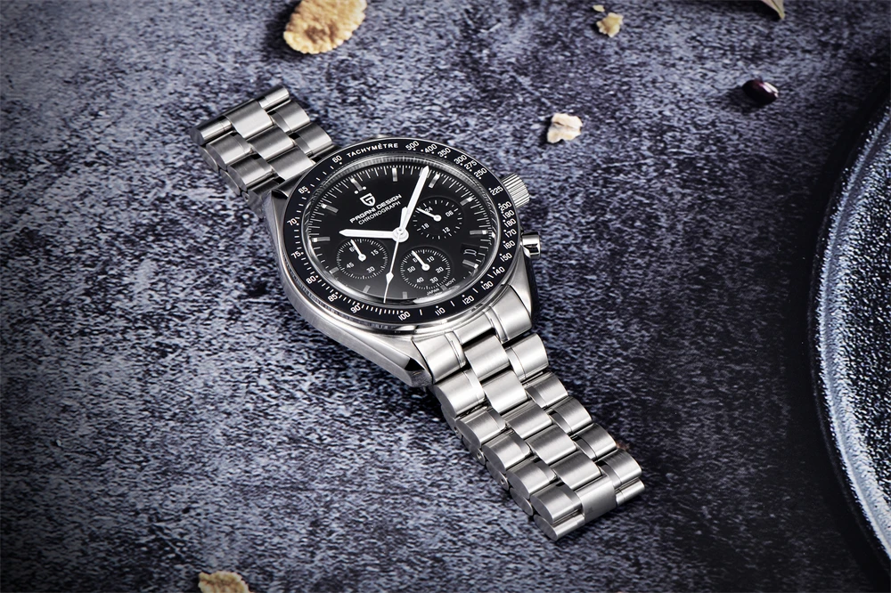 PAGANI DESIGN Sport Panda Mens Watches Quartz Chronograph Luxury Automatic Business Stainless Steel Waterproof Reloj Hombre 2026