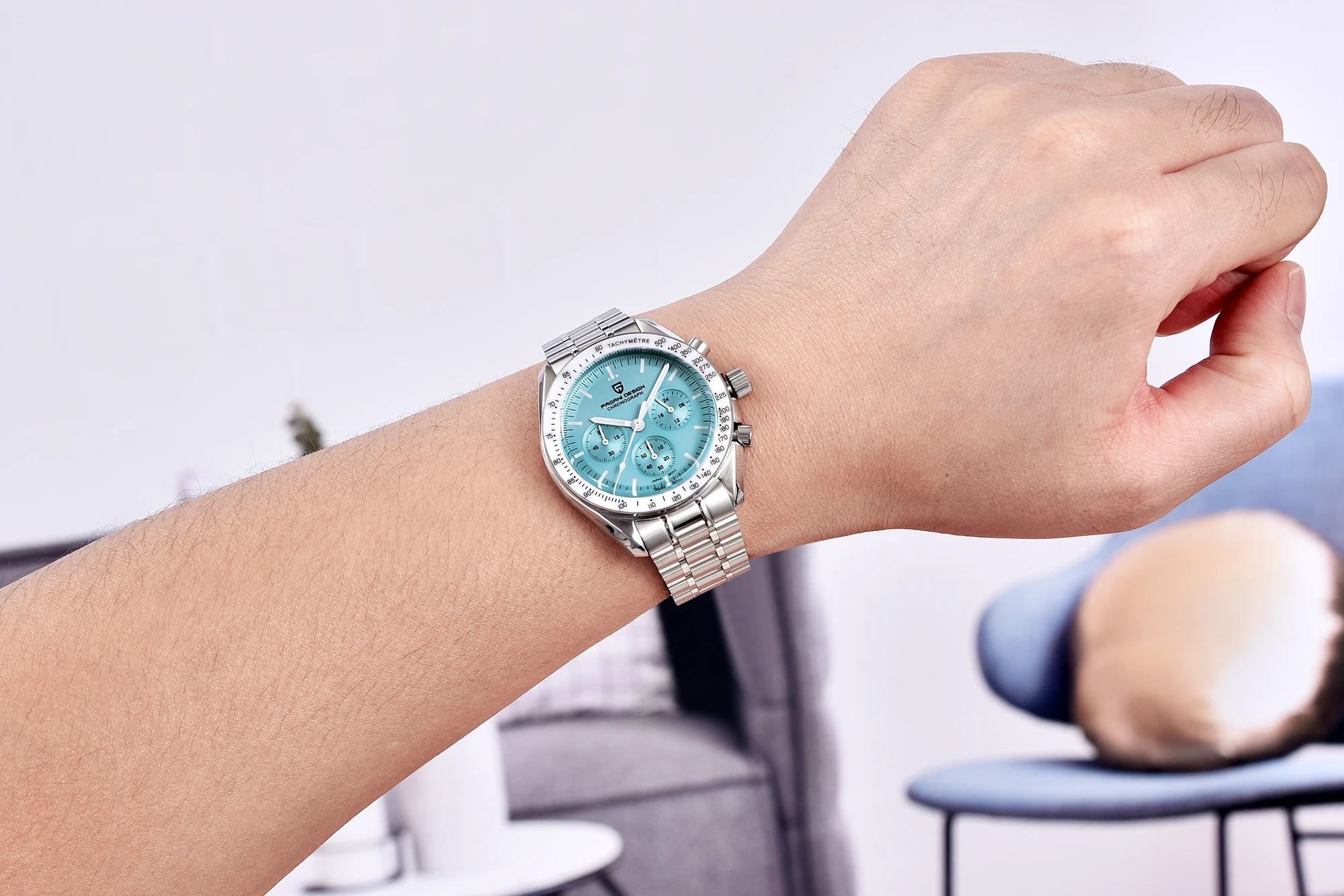 PAGANI DESIGN Sport Panda Mens Watches Quartz Chronograph Luxury Automatic Business Stainless Steel Waterproof Reloj Hombre 2026