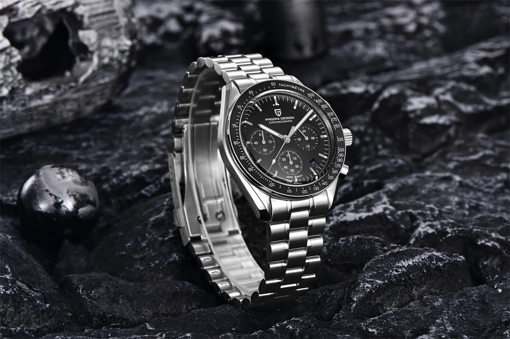 PAGANI DESIGN Sport Panda Mens Watches Quartz Chronograph Luxury Automatic Business Stainless Steel Waterproof Reloj Hombre 2026