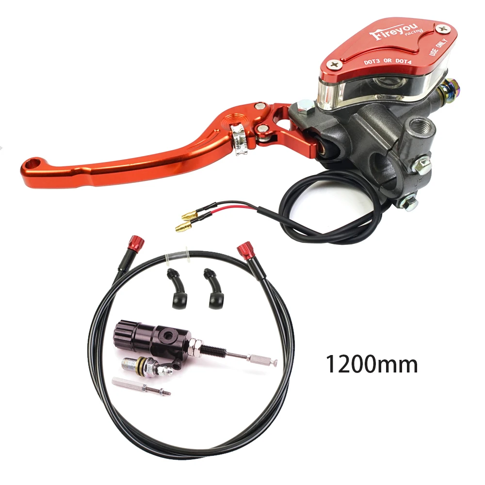 7/8" 22mm Motorcycle CNC Hydraulic Clutch Kit Lever Master Cylinder 125 ~ 250cc for HONDA YAMAHA DUCATI Aprilia Dirt Bike Moped