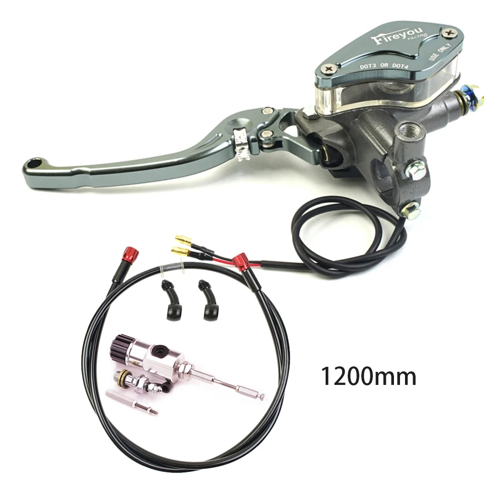 7/8" 22mm Motorcycle CNC Hydraulic Clutch Kit Lever Master Cylinder 125 ~ 250cc for HONDA YAMAHA DUCATI Aprilia Dirt Bike Moped