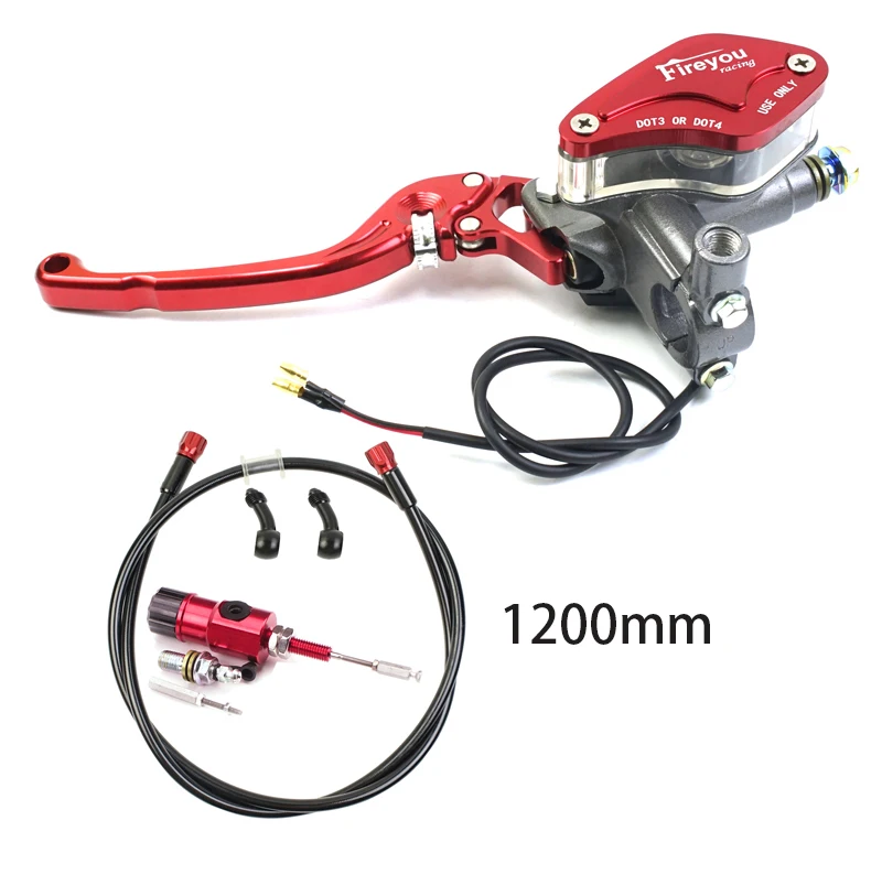 7/8" 22mm Motorcycle CNC Hydraulic Clutch Kit Lever Master Cylinder 125 ~ 250cc for HONDA YAMAHA DUCATI Aprilia Dirt Bike Moped