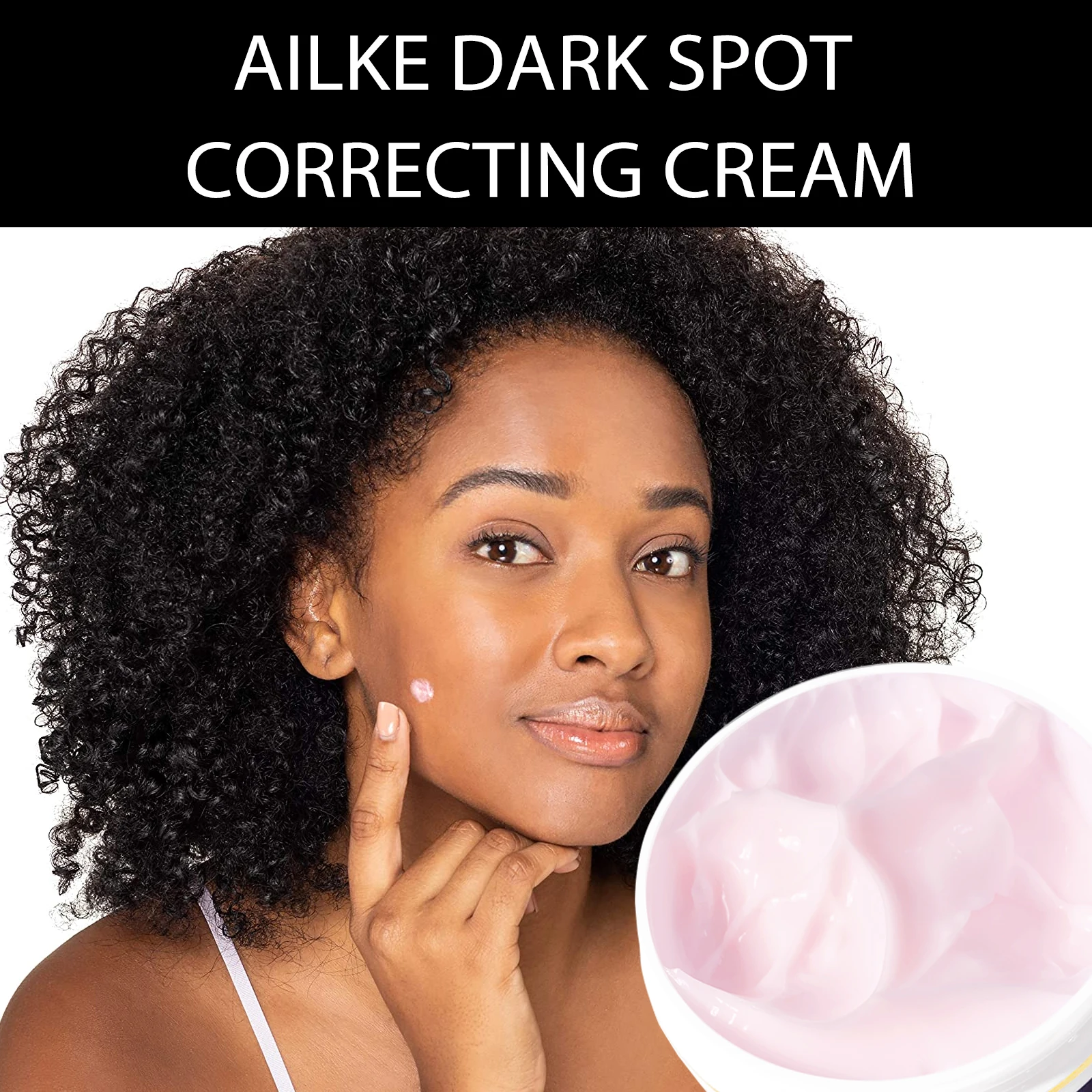 AILKE Dark Spots Corrector Pearl Bright Cream, Reduce Hyperpigmentation, Whitening, For Face, Body, Even Skin Tone, 100ml