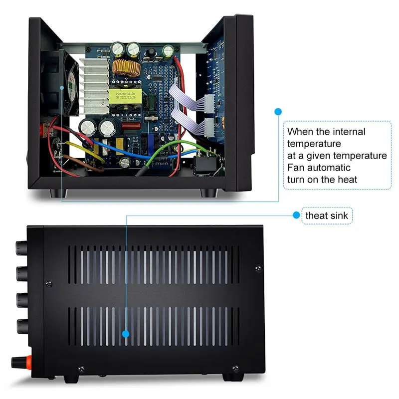 Adjust DC Power Supply Adjustable Lab Bench Power Source 30V 10A 5A 60V 5A AC Switching Stabilized Bench Source Wanptek DPS3010U