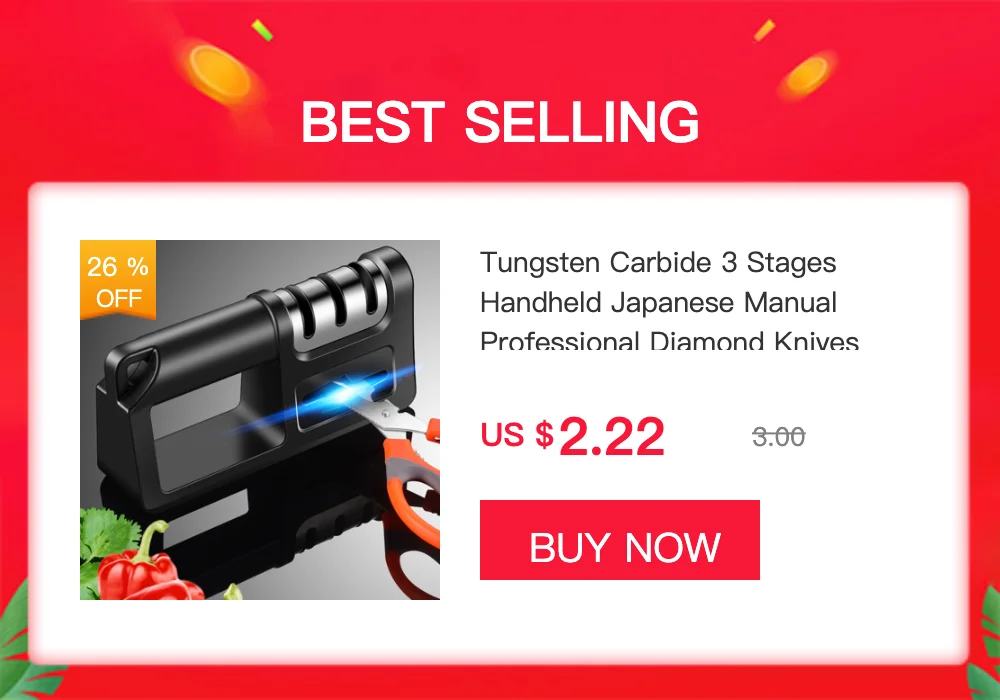 Taidea Portable Diamond Sharpener Handed Outdoor Professional Knife Sharpener 1708