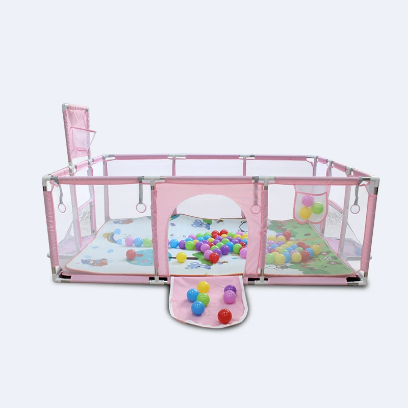 IMBABY-Parque Infantil Grande Para Crianças, Cercadinhos De Bebê, Cercadinho Dos Desenhos Animados, Cerca De Atividade De Basque