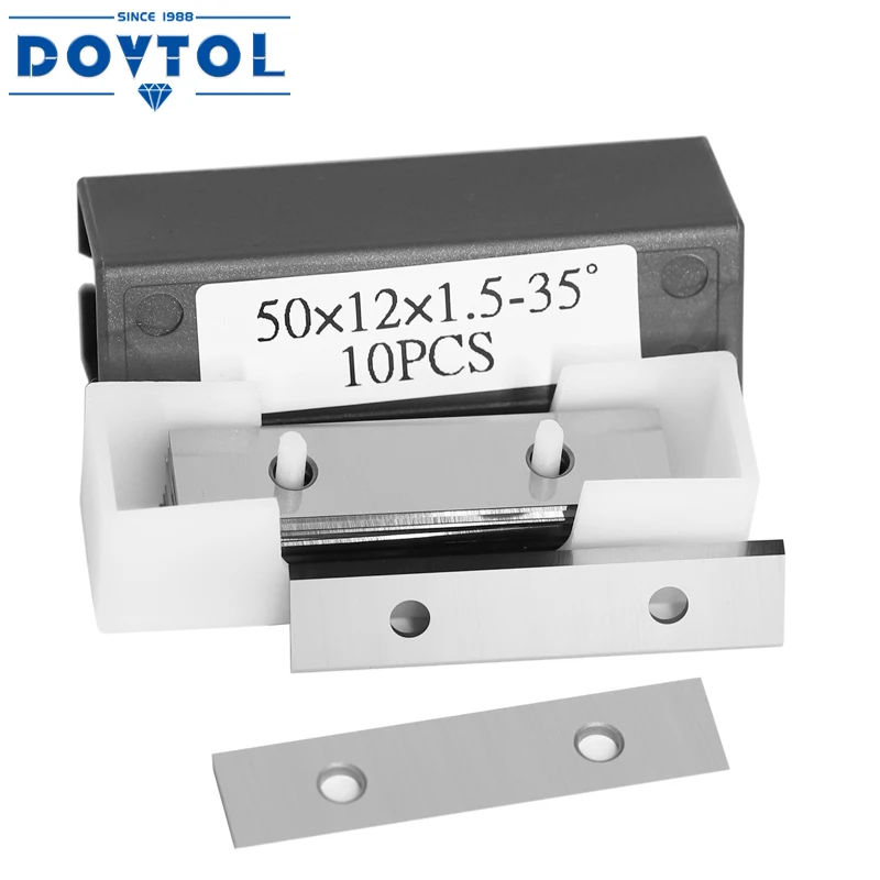 Square 30x12x1.5mm 1.18 inch Carbide Inserts Cutter Blades 2 Edges for Woodworking Groove Helical Planer