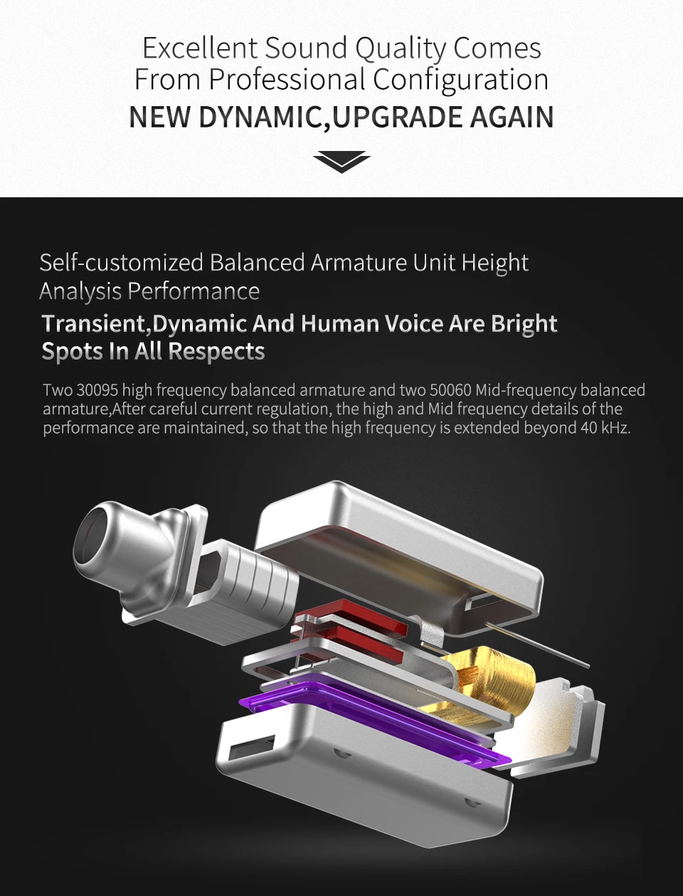 KZ ZS10 Pro Gold Earphones 4BA+1DD Hybrid 10 drivers HIFI Bass Earbuds In Ear Monitor Headphones Noise Cancelling Metal Headset