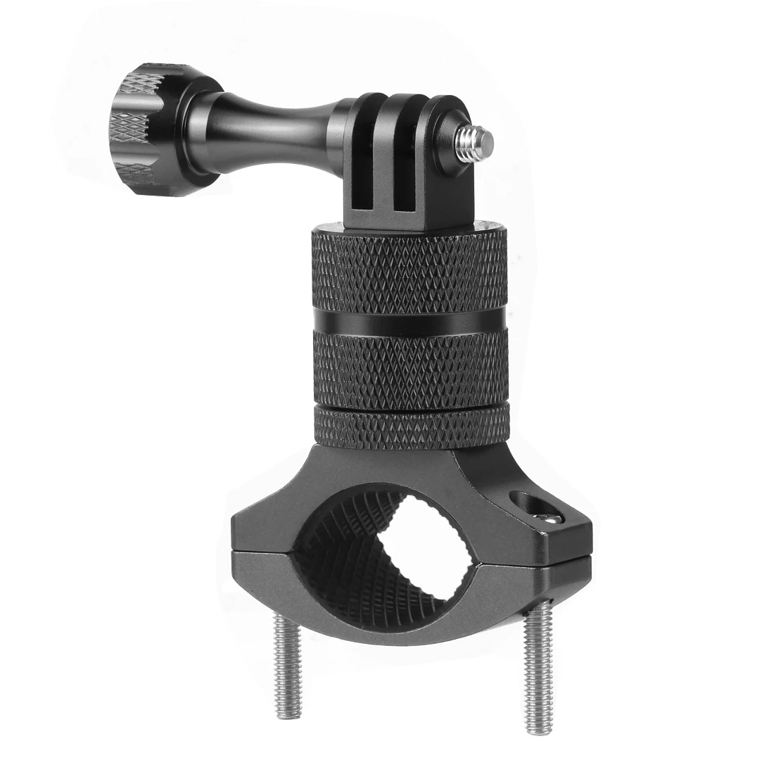 Bike Bicycle Camera Holder 360 Swivel Cycling Motorcycle Handlebar Stand Mount Clamp Metal for MTB for Gopro Action Camera Phone