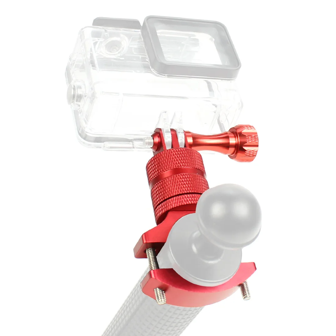 Bike Bicycle Camera Holder 360 Swivel Cycling Motorcycle Handlebar Stand Mount Clamp Metal for MTB for Gopro Action Camera Phone