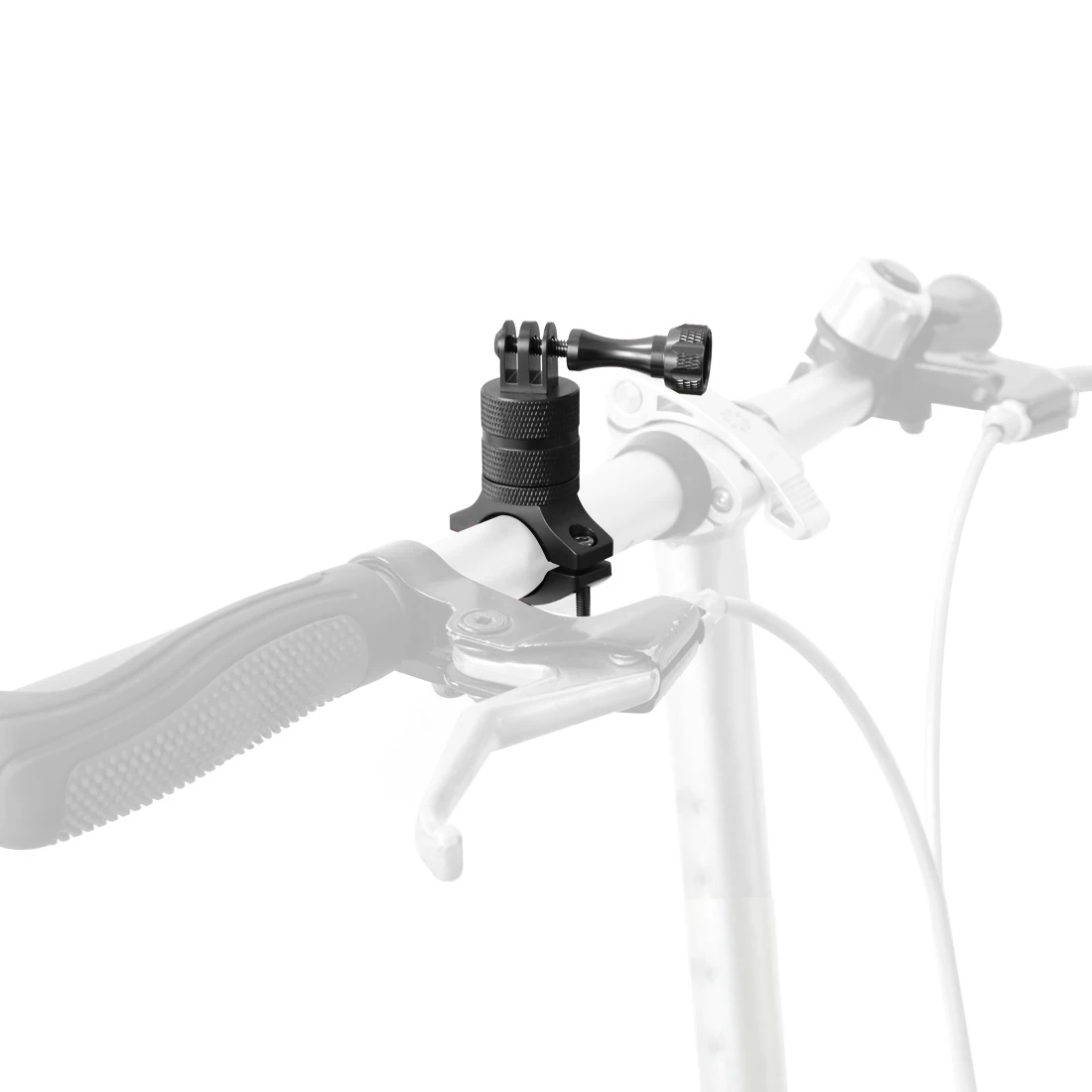 Bike Bicycle Camera Holder 360 Swivel Cycling Motorcycle Handlebar Stand Mount Clamp Metal for MTB for Gopro Action Camera Phone