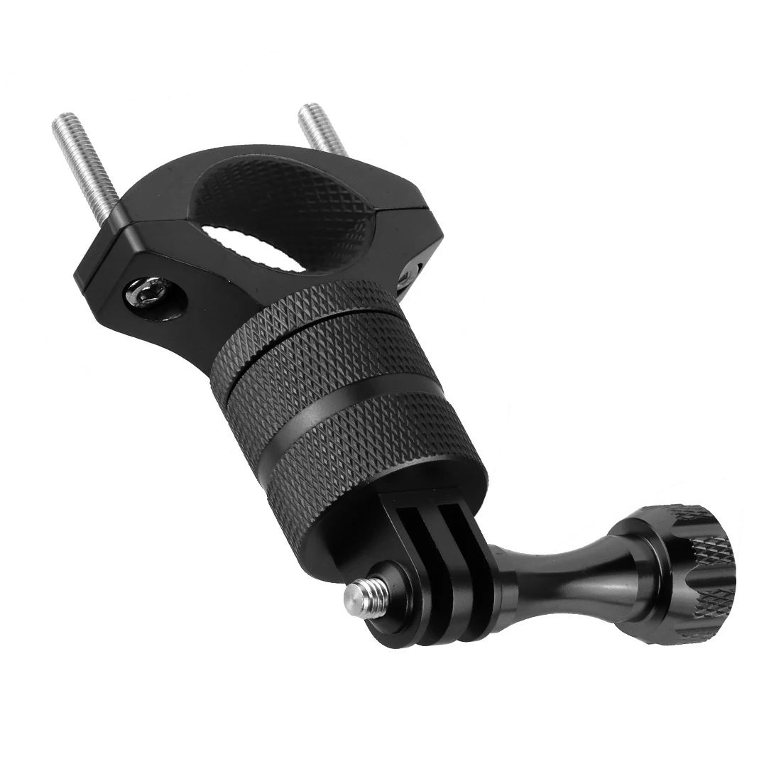 Bike Bicycle Camera Holder 360 Swivel Cycling Motorcycle Handlebar Stand Mount Clamp Metal for MTB for Gopro Action Camera Phone