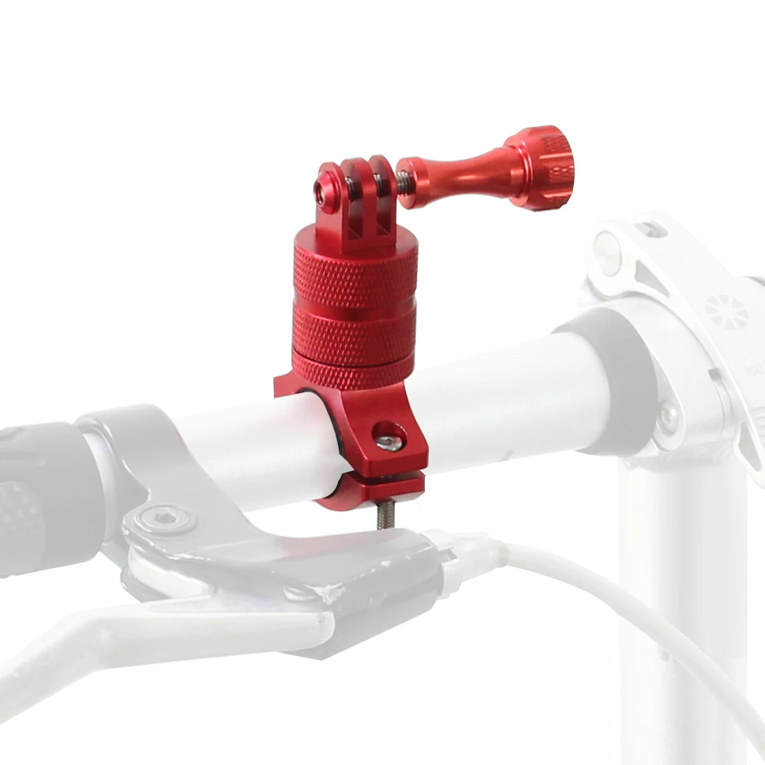 Bike Bicycle Camera Holder 360 Swivel Cycling Motorcycle Handlebar Stand Mount Clamp Metal for MTB for Gopro Action Camera Phone
