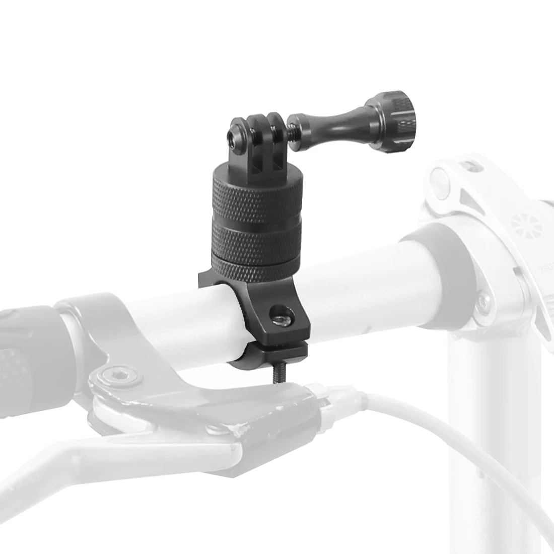 Bike Bicycle Camera Holder 360 Swivel Cycling Motorcycle Handlebar Stand Mount Clamp Metal for MTB for Gopro Action Camera Phone