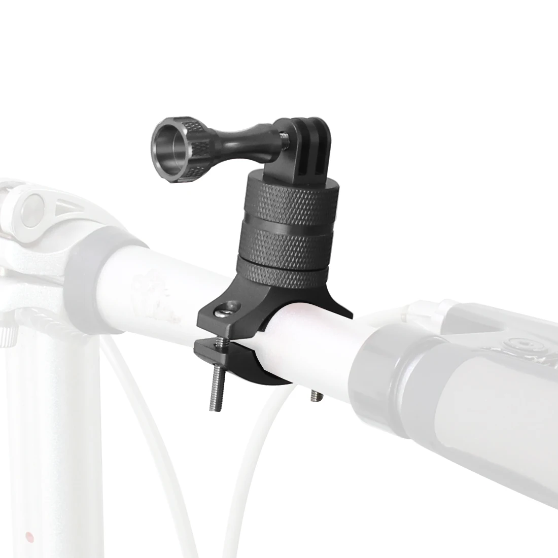 Bike Bicycle Camera Holder 360 Swivel Cycling Motorcycle Handlebar Stand Mount Clamp Metal for MTB for Gopro Action Camera Phone