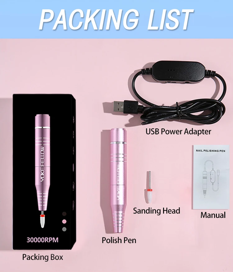 35000RPM Nail Drill Machine Portable Rechargeable Electric Nail File With HD LCD Display Professional Nail Polisher For Manicure
