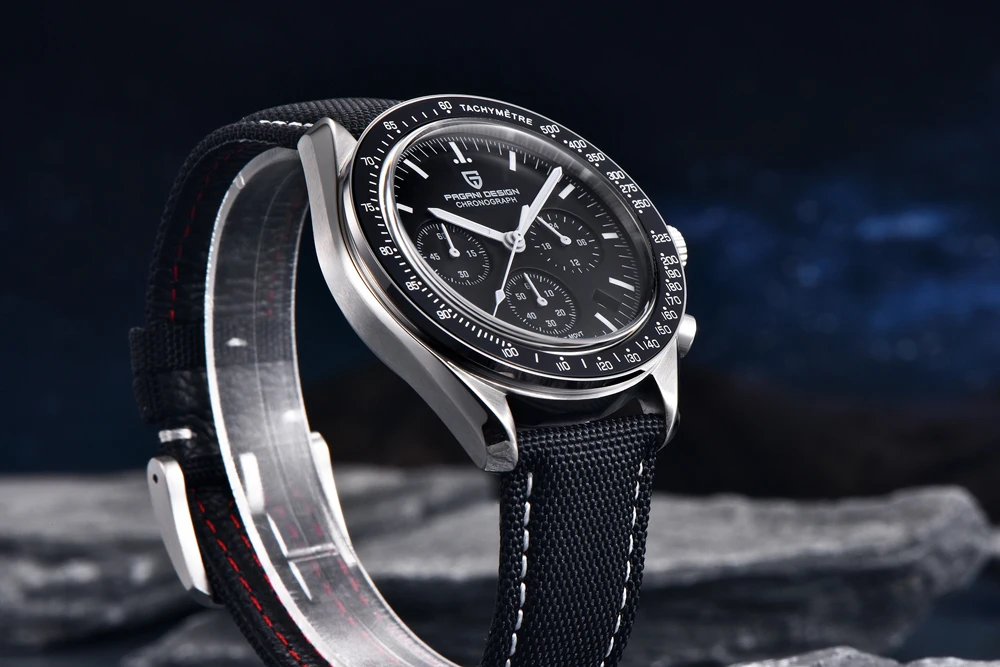 PAGANI DESIGN V5 Mens Quartz Watches Moon Luxury Chronograph Watch For Men Sapphire Waterproof Stainless Steel Reloj Hombre 2026