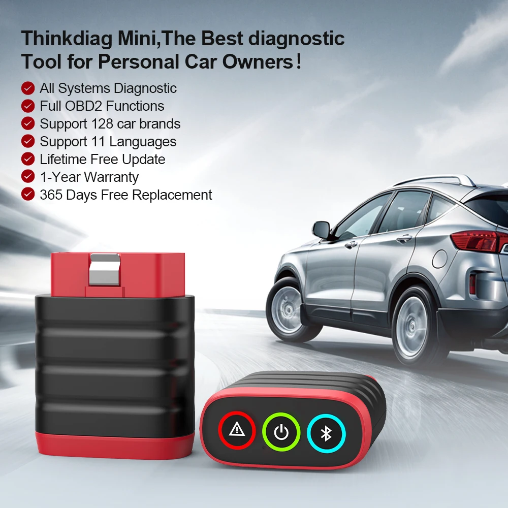 Thinkcar Thinkdiag Mini Car Code Reader Full System Automotive Diagnostic Tools Obd 2 Scanner For Auto Obd2 Diagnost