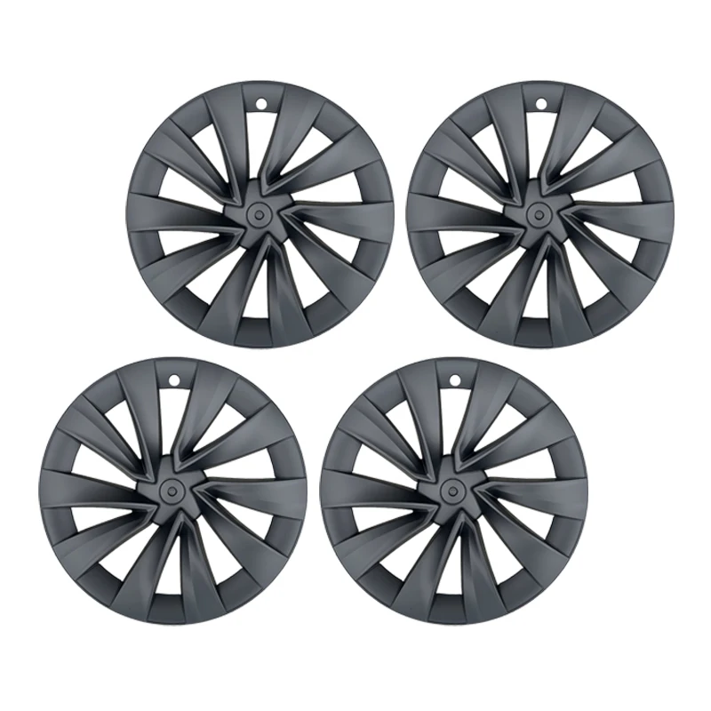 4PCS Wheel Cover 20 Inch for Tesla 2025 Model Y Juniper Performance Replacement Helix 2.0 Automobile HubCap Full Rim Accessories