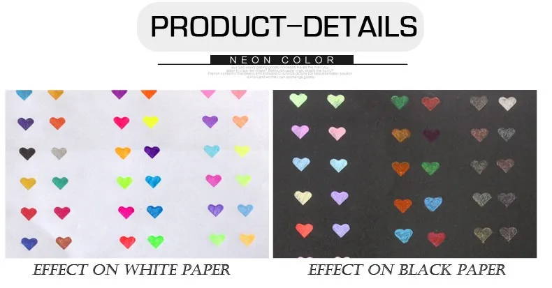 48pcs Colors Glitter Sketch Drawing Color Pen Markers Gel Pens Set Refill Rollerball Pastel Neon Marker Office School Stationery