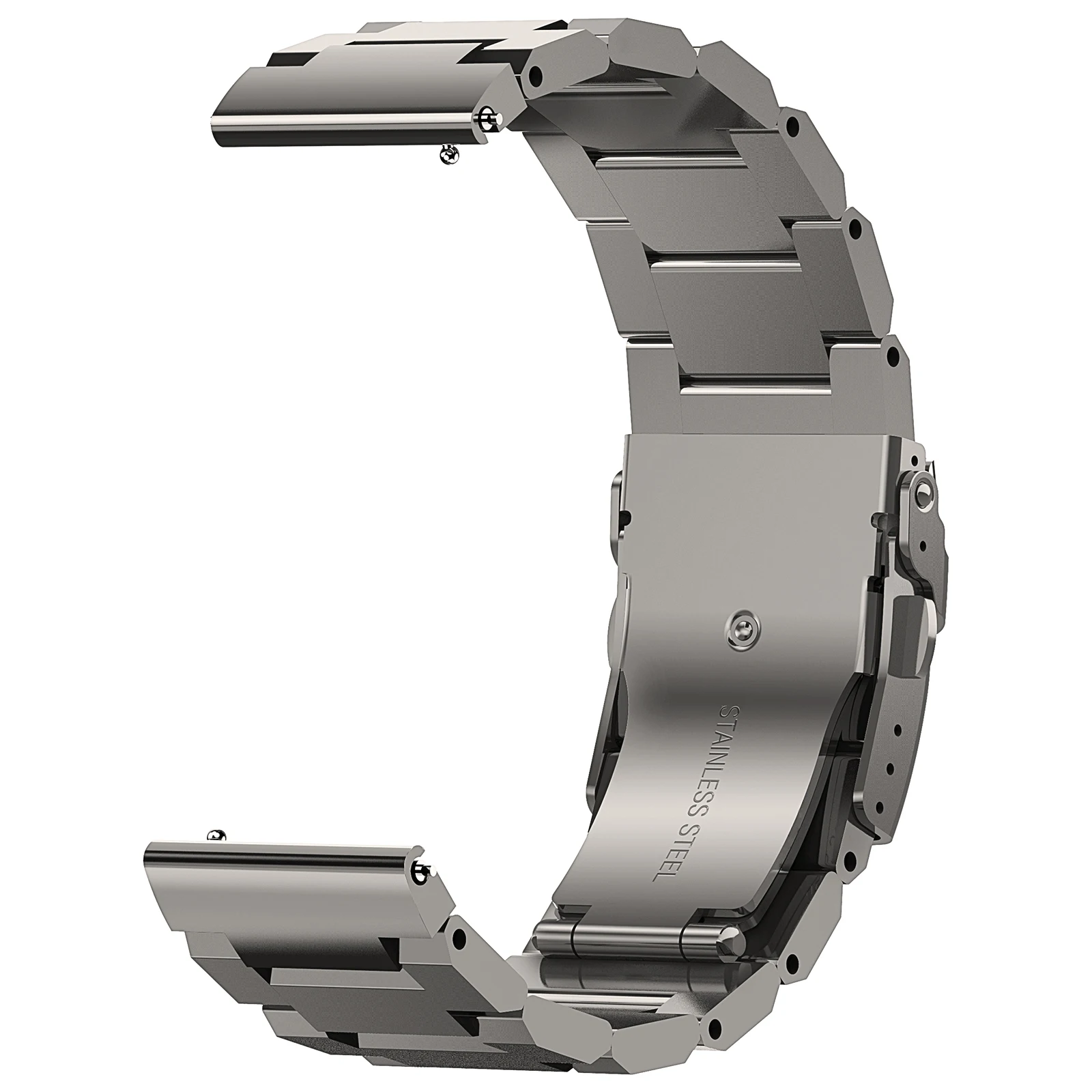 22MM Strap for KOSPET TANK T3 Ultra TANK M3 Ultra TANK T3 TANK M3 TANK T2 Smart Watch Metal Strap Wrist Stainless Steel Bracelet