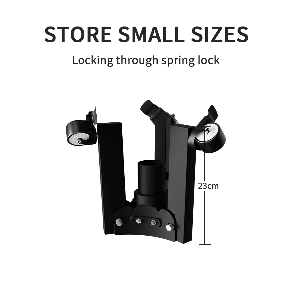 22cm 76cm 183cm Metal Floor Light Stand Photography Fill Lighting Stand With 3pcs Casters Wheel Dual-use Background Light Stand