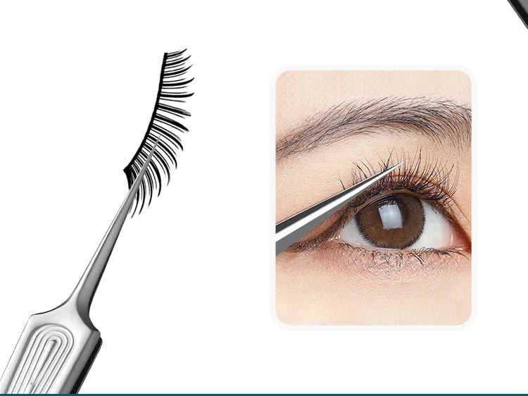 MR.GREEN Ingrown Hair Tweezers Needle Nose Pointed Tips Eyebrows Tweezers For Splinters Blackhead Removal Acne Clip Extractor