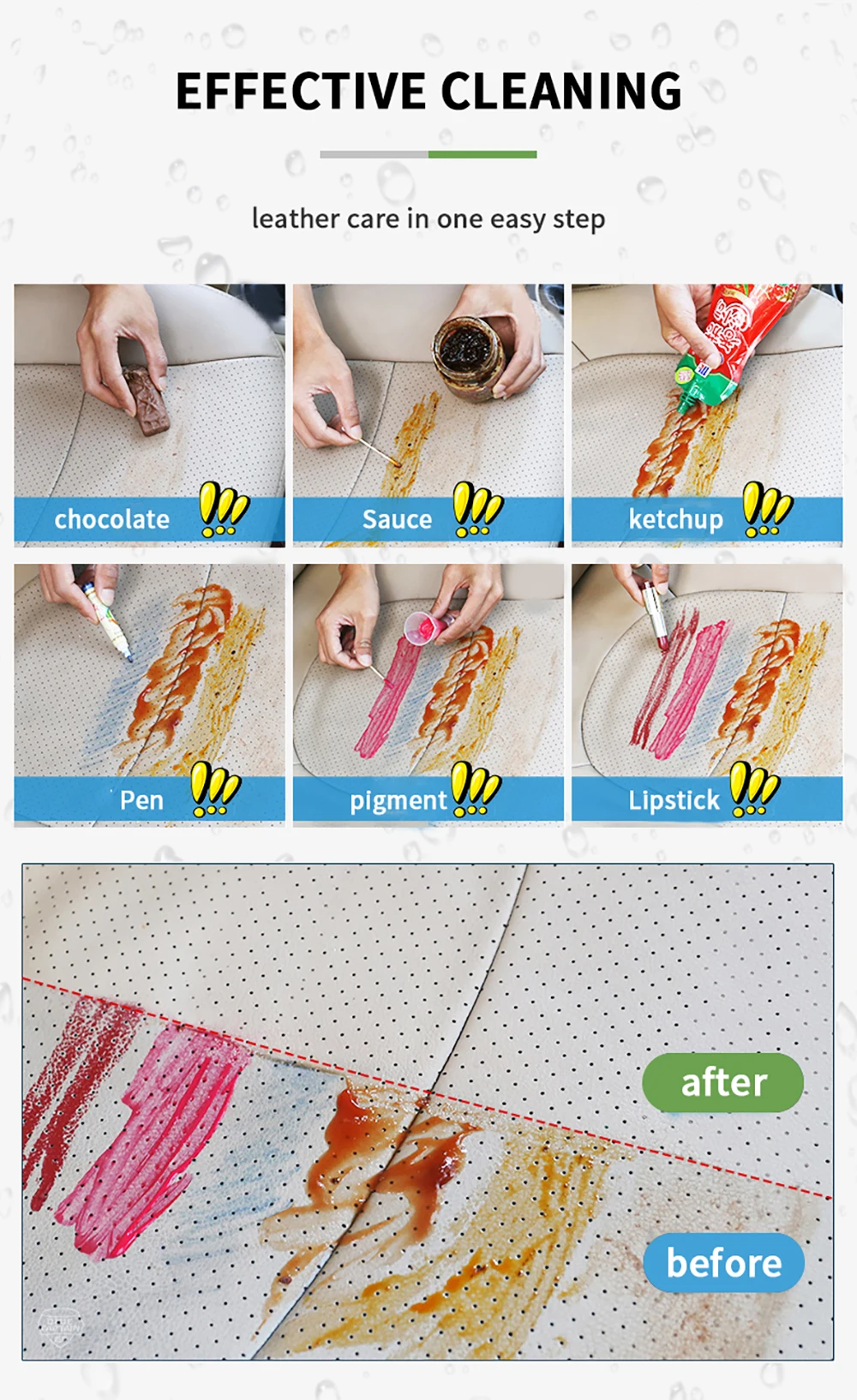 HGKJ S21 Neutral pH Car Cleaning Interior Parts Plastic Refreshing Liquid Leather Repair Dry Foam Cleaner Spray Foaming Agent