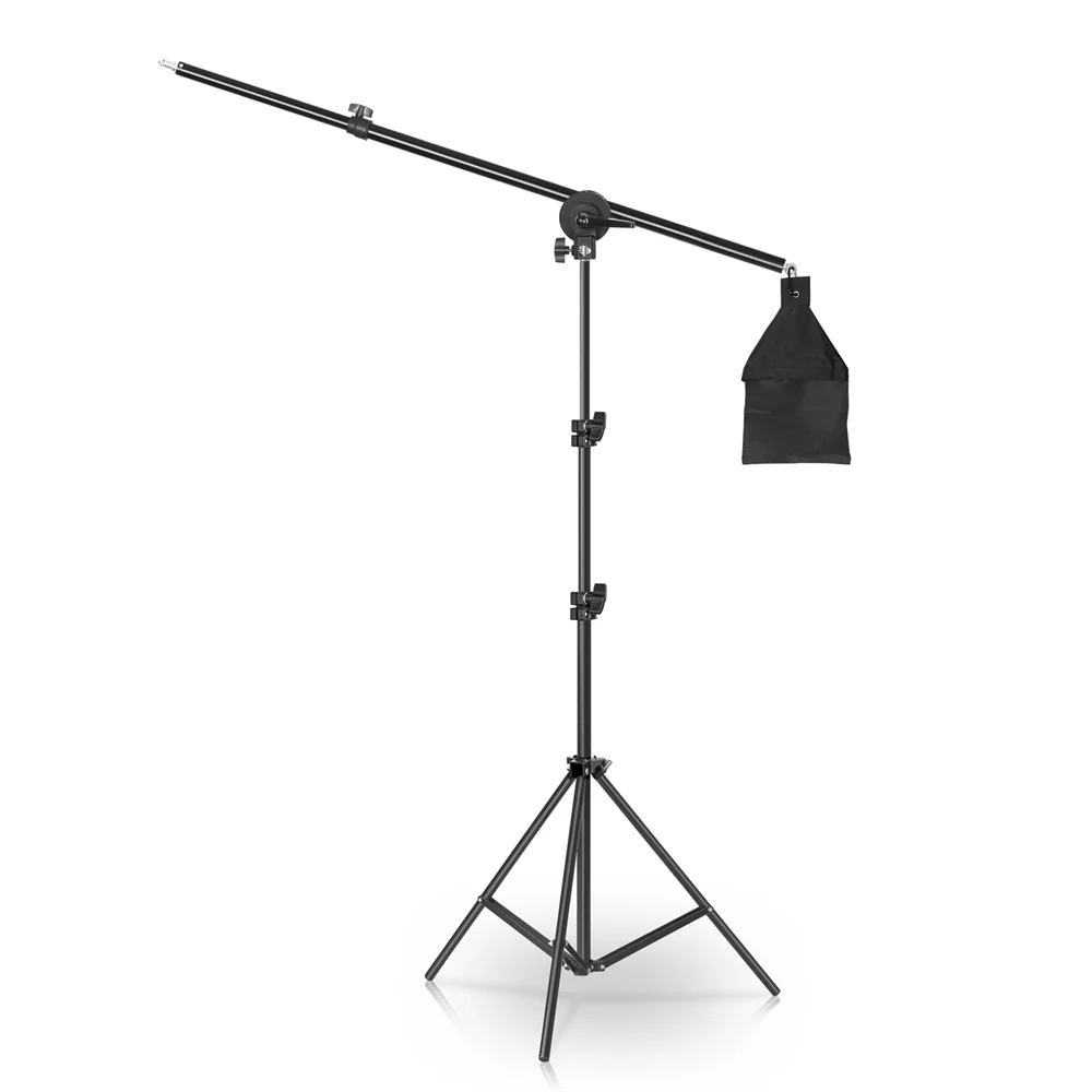 Cross Magic Boom Arm Stainless Steel Kit Aluminum Alloy Light Stand Weight Bag Photo Studio Accessories Extension Rod Big Tripod