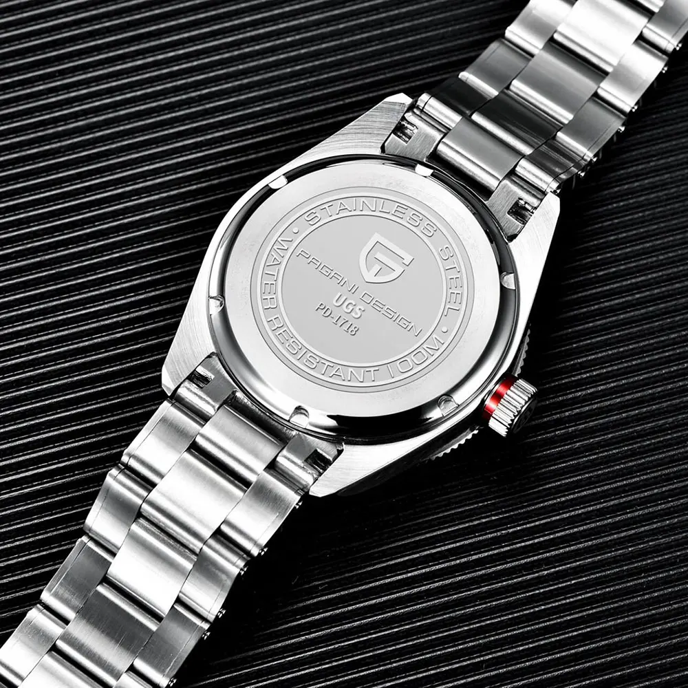 2026 New PAGANI DESIGN Men's Analog Quartz Watches BB Chronograph Vintage Automatic Watch For Men Date AR Sapphire Sports Clock