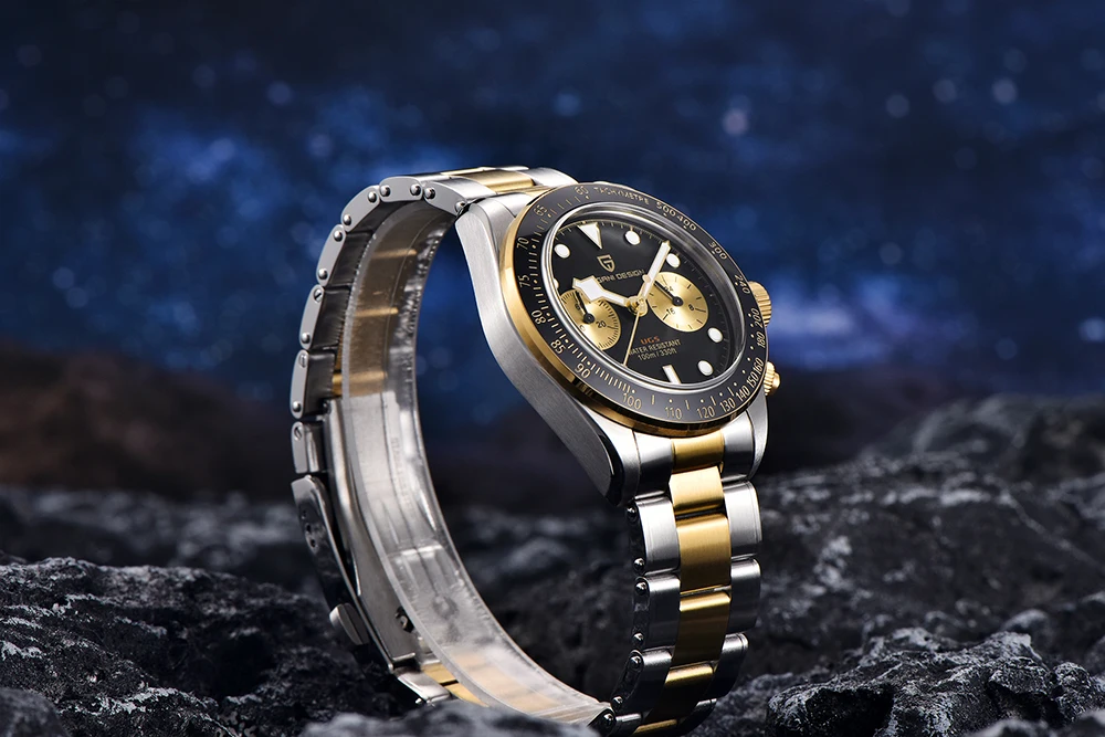 2026 New PAGANI DESIGN Men's Analog Quartz Watches BB Chronograph Vintage Automatic Watch For Men Date AR Sapphire Sports Clock