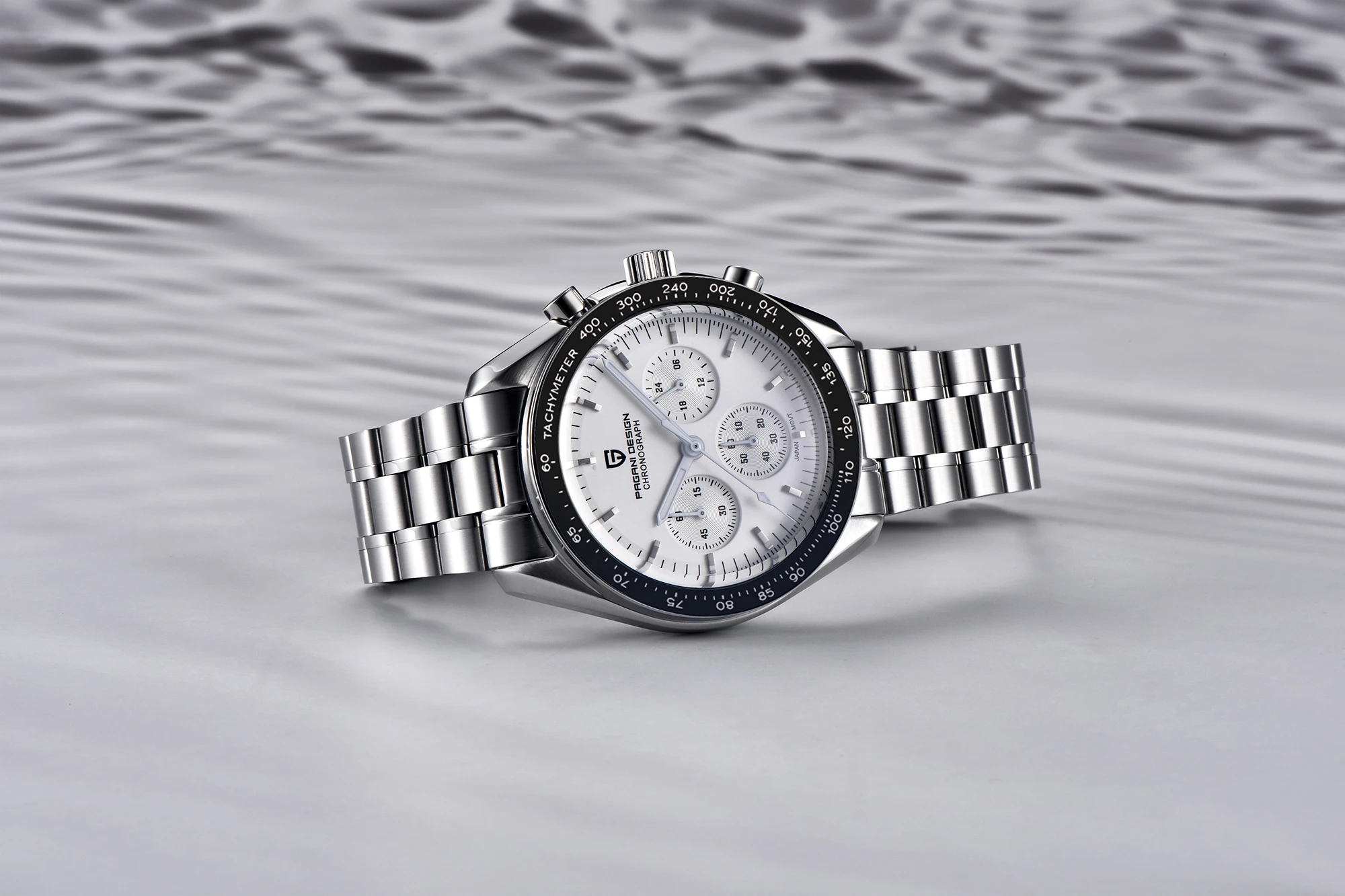 PAGANI DESIGN Moon Watch 40MM Dial Analog Chronograph Waterproof Analog Quartz Watch Men's Sapphire Dial Automatic Movement 2026