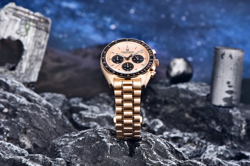 PAGANI DESIGN Moon Watch 40MM Dial Analog Chronograph Waterproof Analog Quartz Watch Men's Sapphire Dial Automatic Movement 2026