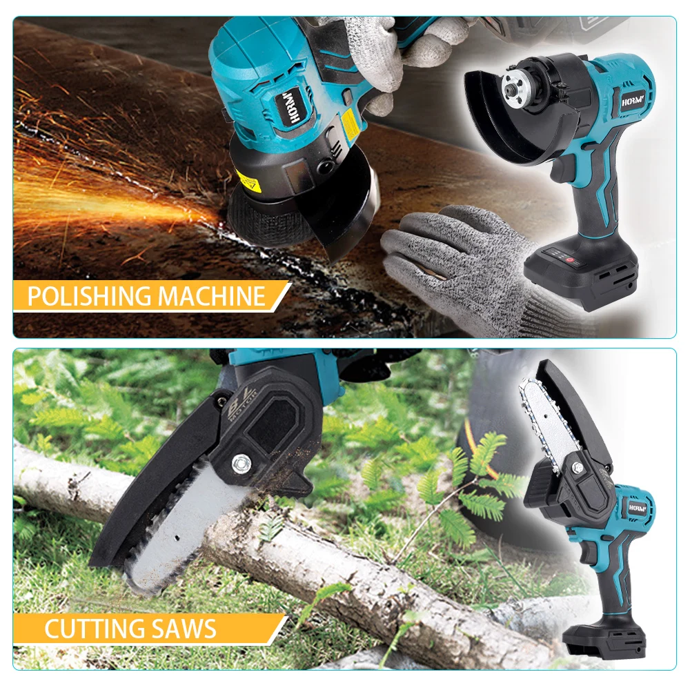 Brushless Multifunctional Tool Set Electric Screwdriver Electric Saw Water Gun Polishing Machine Reciprocating Saw Swinging Tool