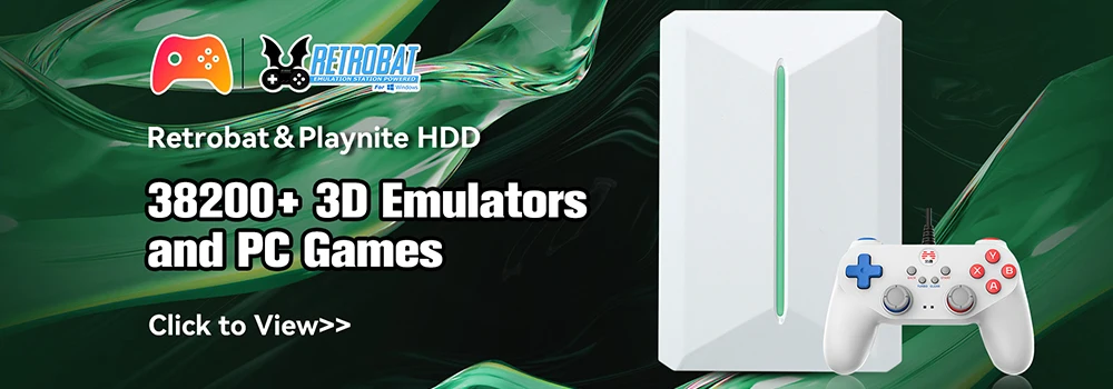 JMachen Hyper Base RB2 Portable Retrobat External Game HDD 100000+Games For PS2/PS1/Wii/PSP/N64/MAME/DC/SS For Laptop/PC/Windows