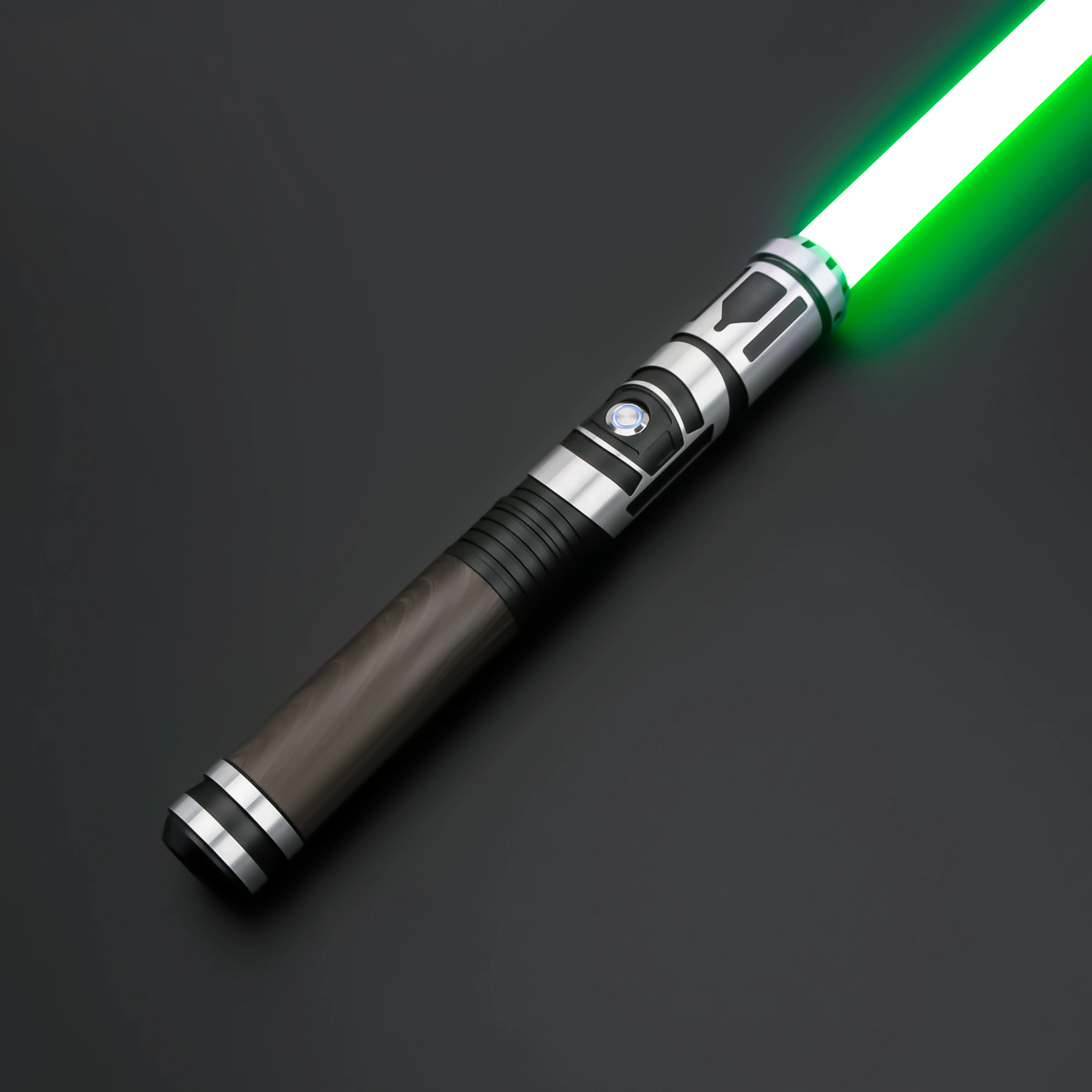 TXQSABER Heavy Dueling RGB / Neo Pixel Smooth Lightsaber Colors Changing Metal Hilt Lock up Blaster Jedi Sword Kids Toys