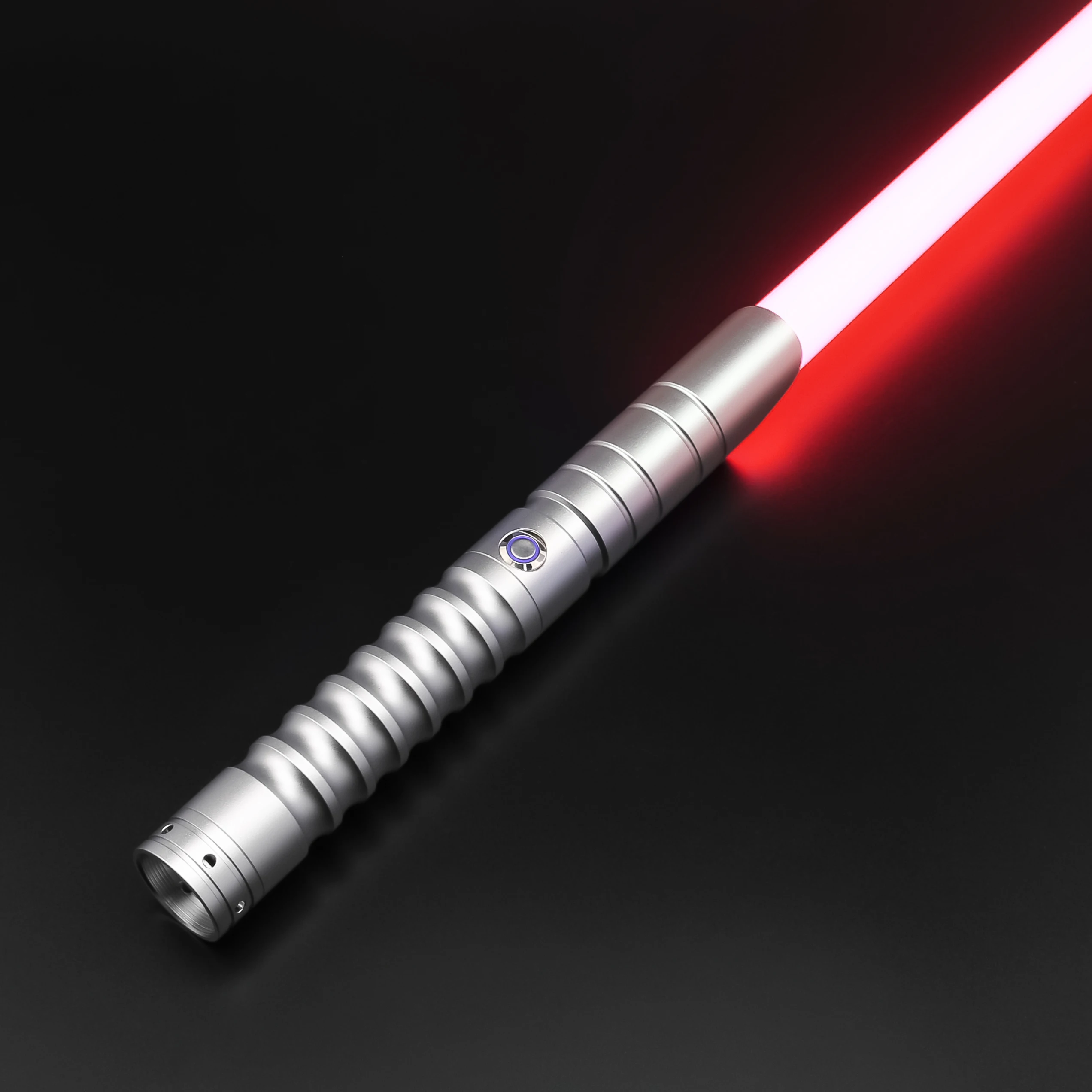TXQSABER Heavy Dueling RGB / Neo Pixel Smooth Lightsaber Colors Changing Metal Hilt Lock up Blaster Jedi Sword Kids Toys