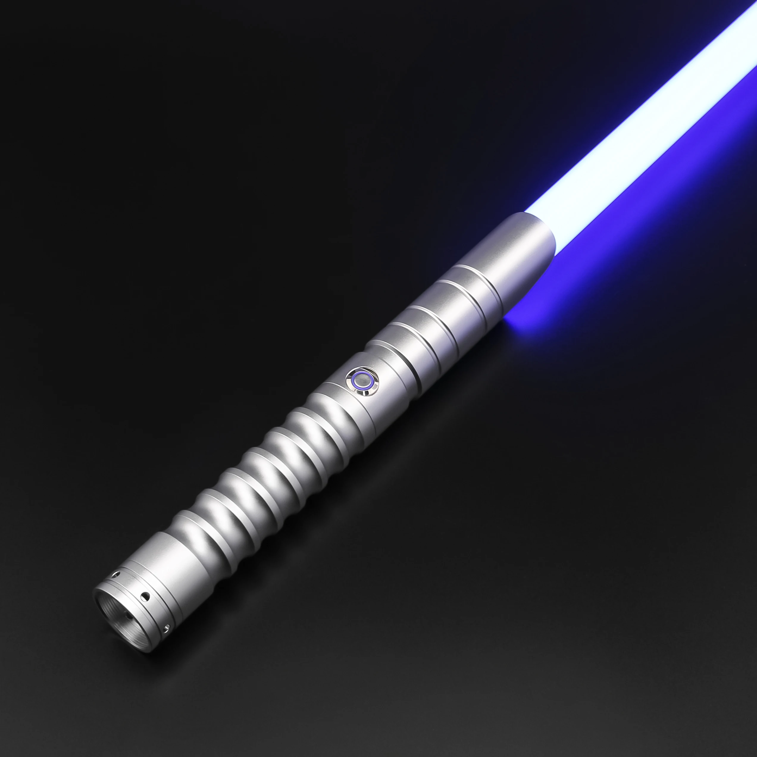 TXQSABER Heavy Dueling RGB / Neo Pixel Smooth Lightsaber Colors Changing Metal Hilt Lock up Blaster Jedi Sword Kids Toys