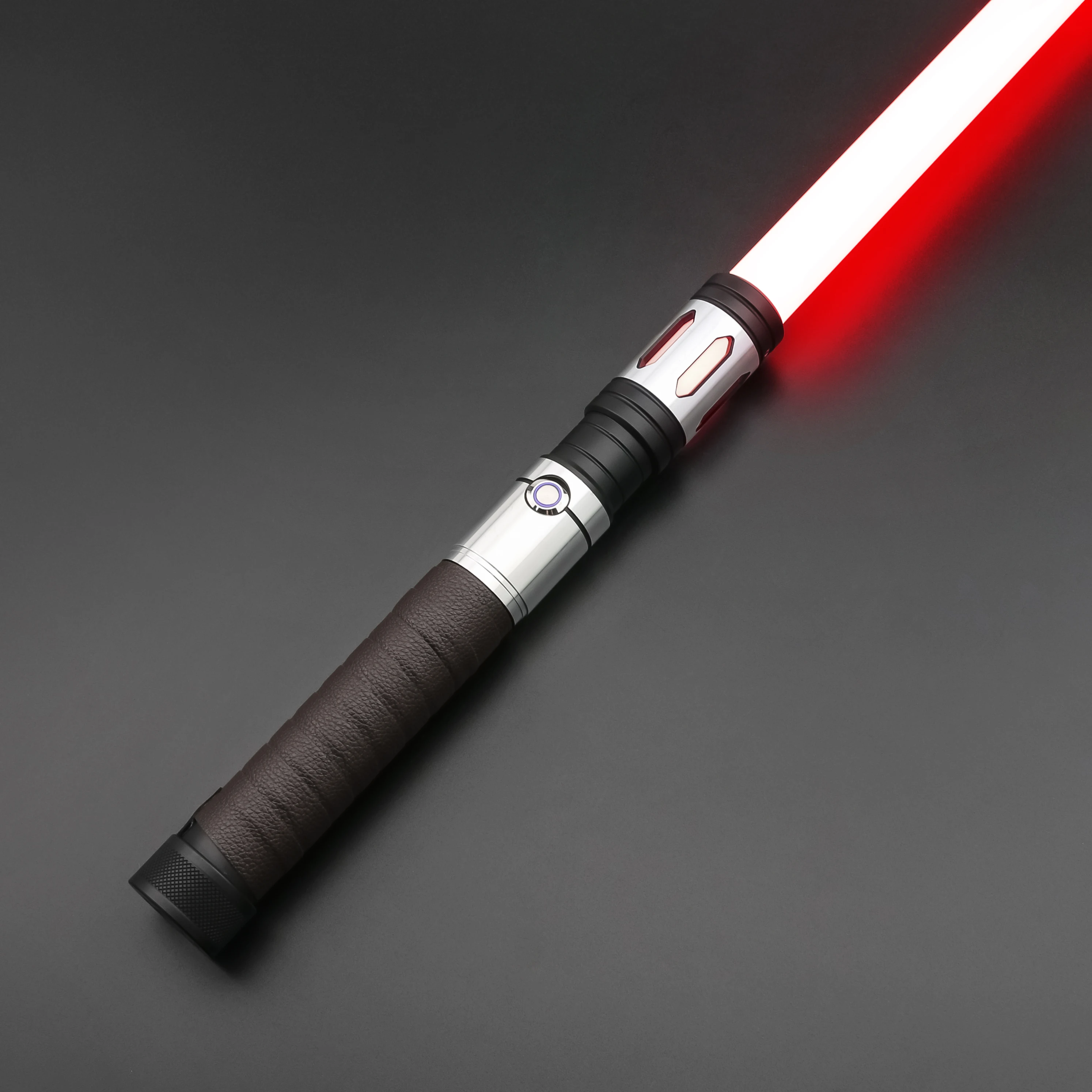TXQSABER Heavy Dueling RGB / Neo Pixel Smooth Lightsaber Colors Changing Metal Hilt Lock up Blaster Jedi Sword Kids Toys