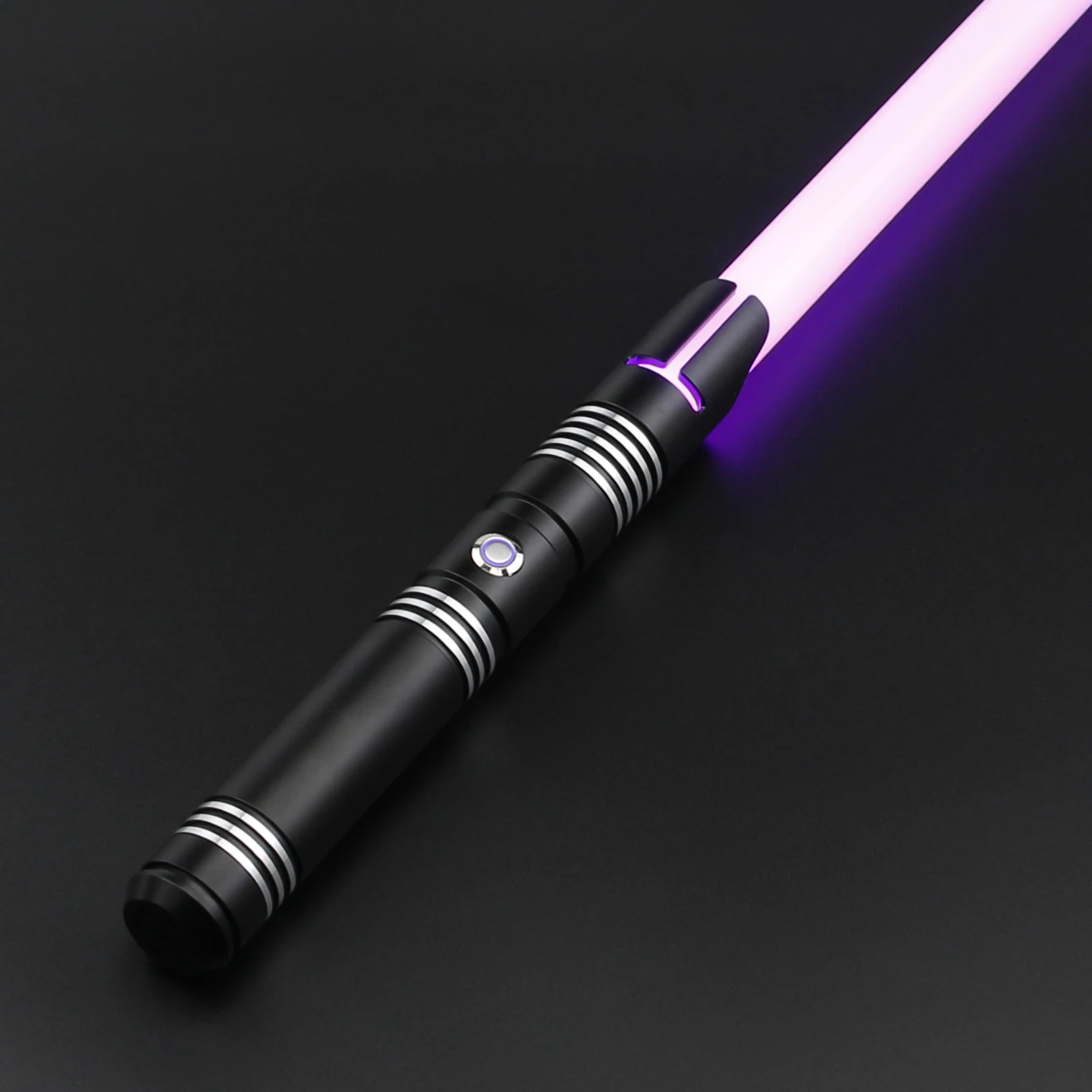 TXQSABER Heavy Dueling RGB / Neo Pixel Smooth Lightsaber Colors Changing Metal Hilt Lock up Blaster Jedi Sword Kids Toys