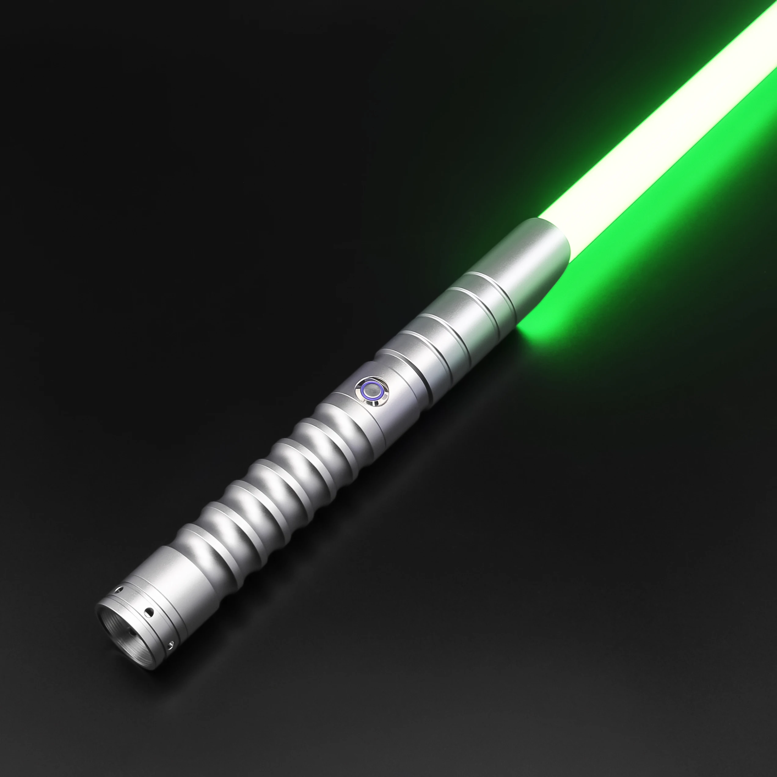 TXQSABER Heavy Dueling RGB / Neo Pixel Smooth Lightsaber Colors Changing Metal Hilt Lock up Blaster Jedi Sword Kids Toys