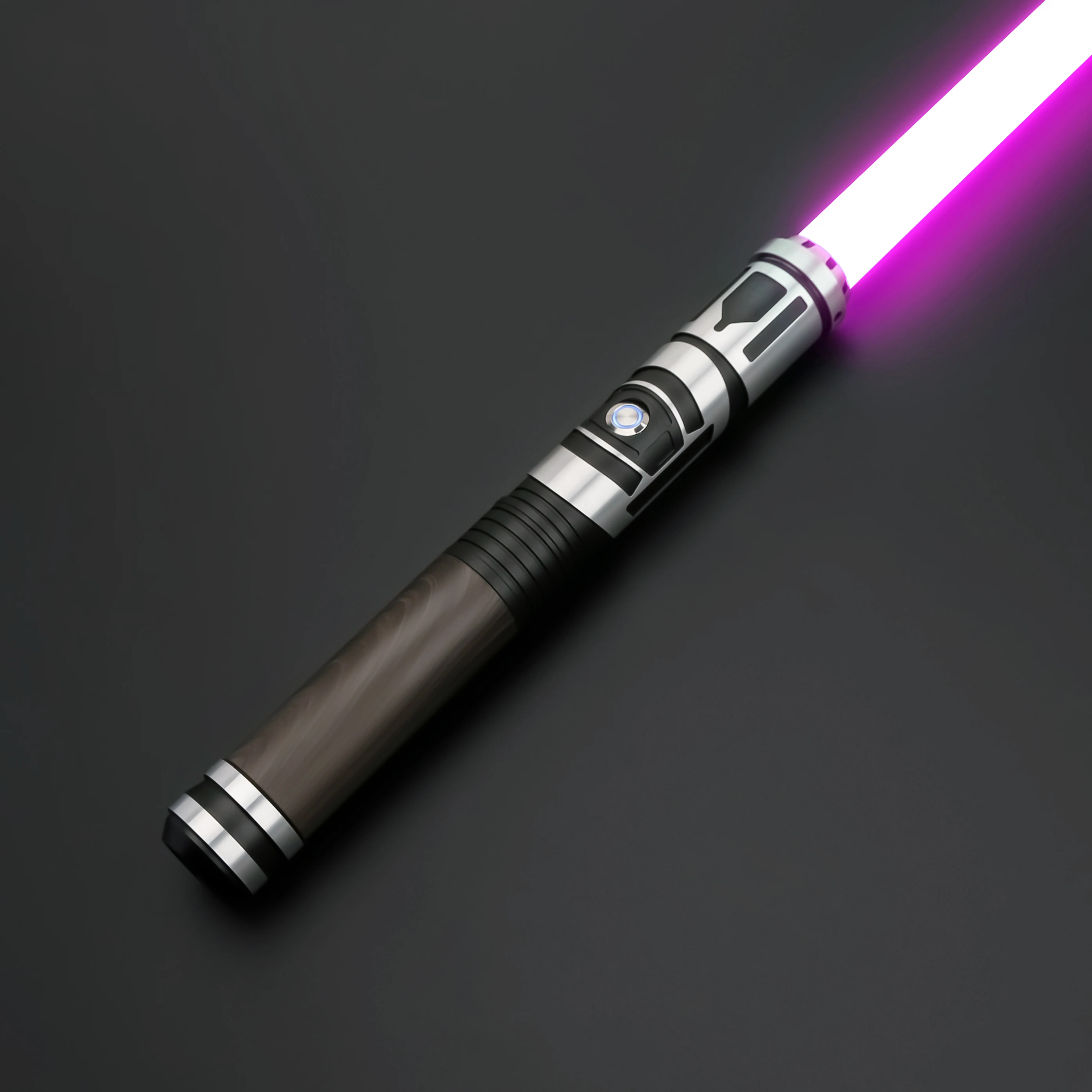 TXQSABER Heavy Dueling RGB / Neo Pixel Smooth Lightsaber Colors Changing Metal Hilt Lock up Blaster Jedi Sword Kids Toys