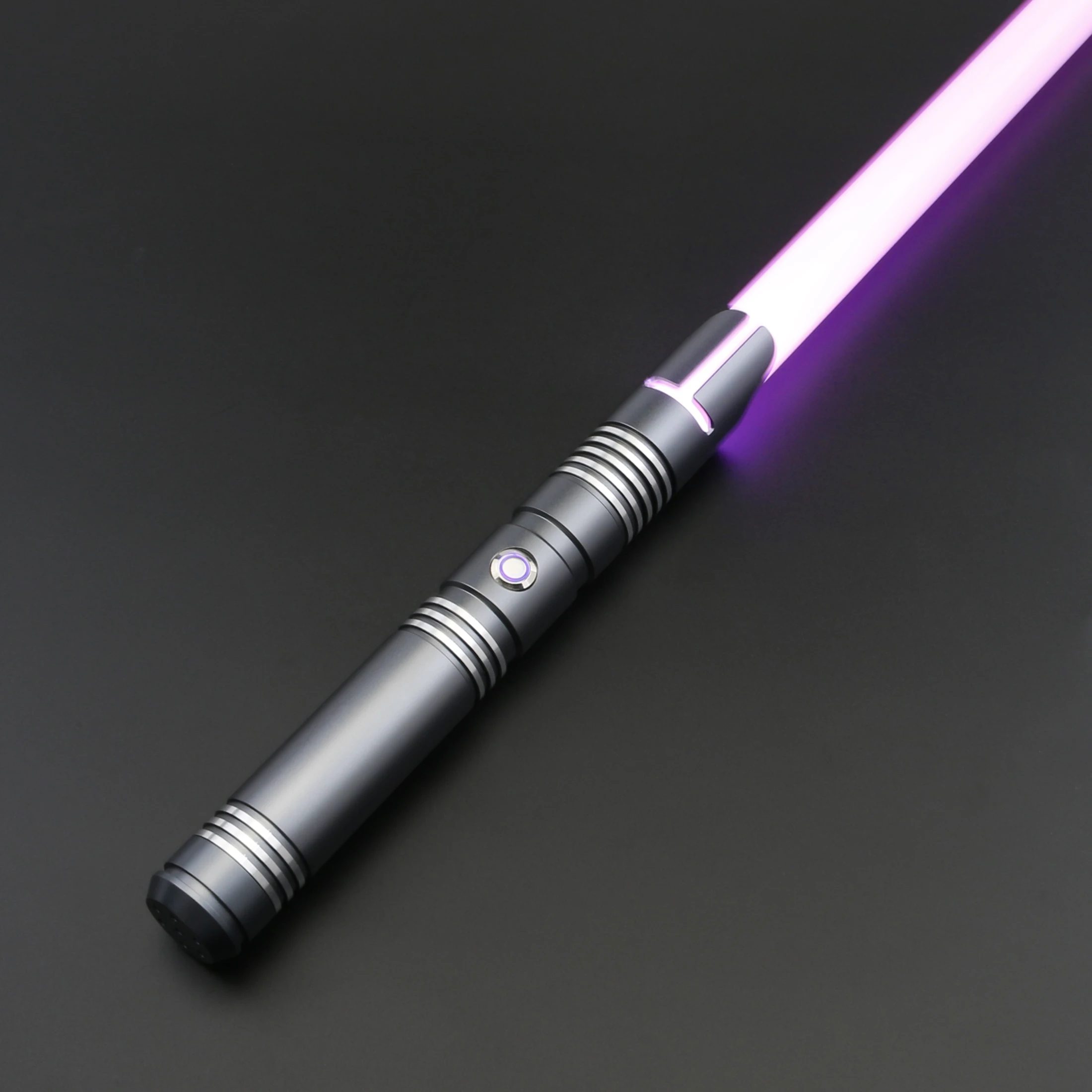 TXQSABER Heavy Dueling RGB / Neo Pixel Smooth Lightsaber Colors Changing Metal Hilt Lock up Blaster Jedi Sword Kids Toys