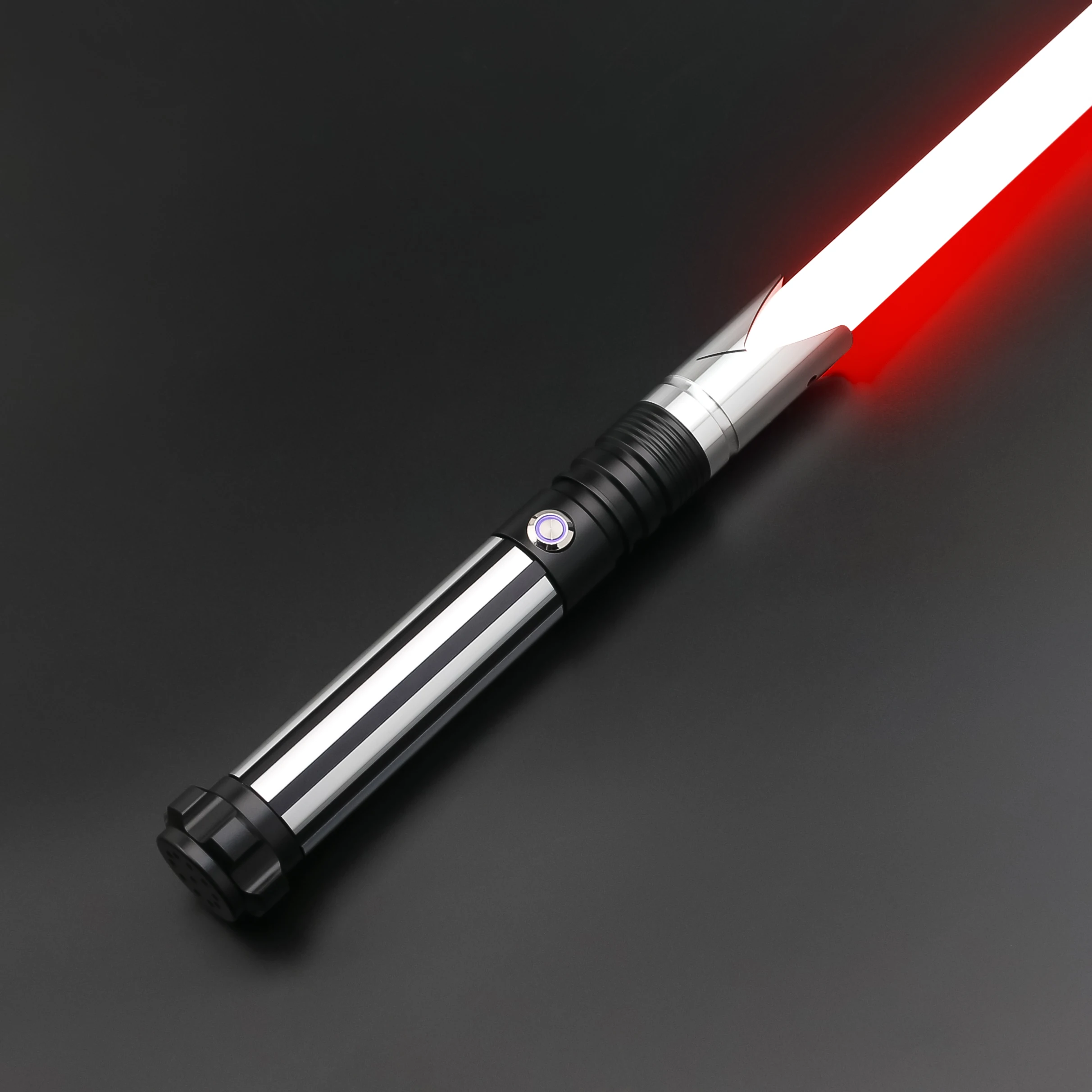 TXQSABER Heavy Dueling RGB / Neo Pixel Smooth Lightsaber Colors Changing Metal Hilt Lock up Blaster Jedi Sword Kids Toys