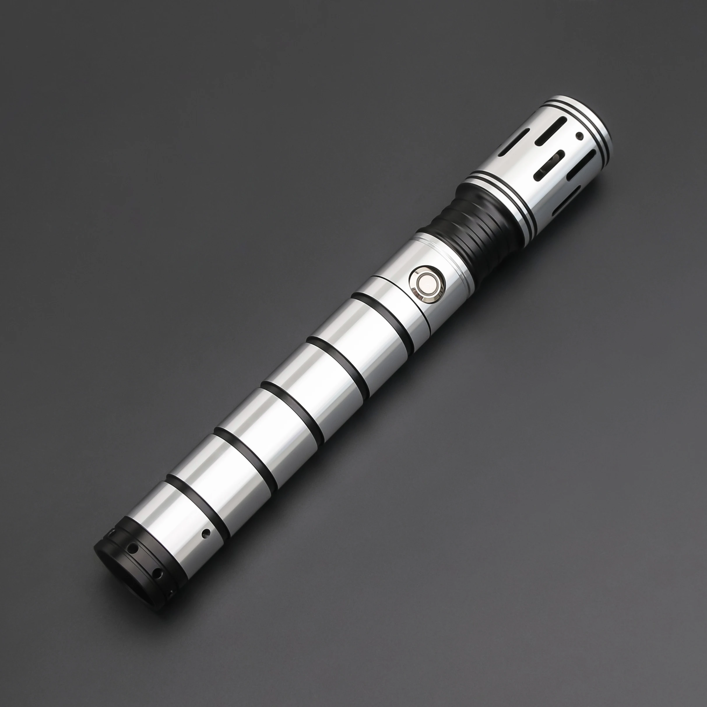 TXQSABER Heavy Dueling RGB / Neo Pixel Smooth Lightsaber Colors Changing Metal Hilt Lock up Blaster Jedi Sword Kids Toys