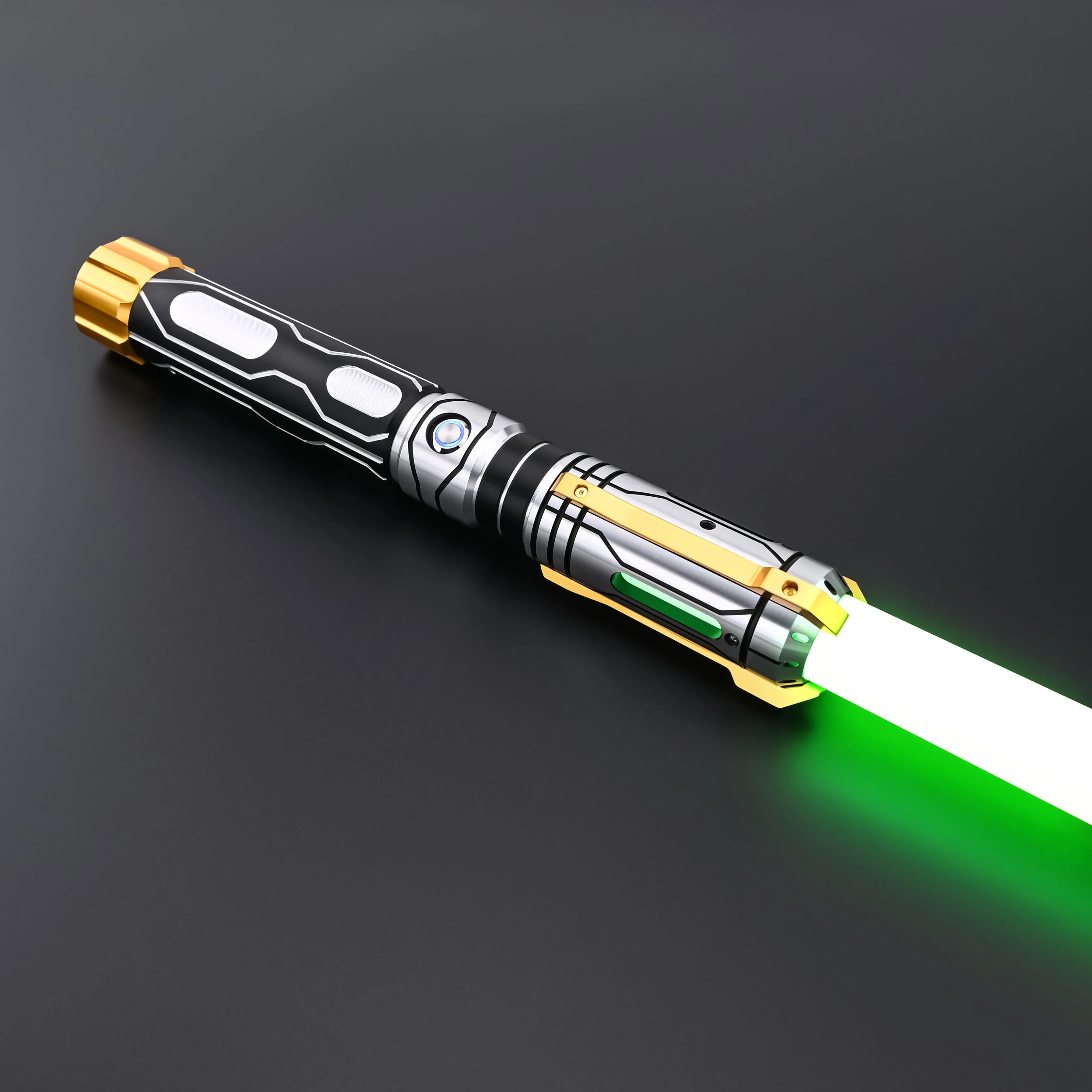 TXQSABER Ghost Lightsaber Pixel Soundboard Neo Smooth Swing Metal Handle LED Strip Blade Cosplay Jedi Sword Kids Toys