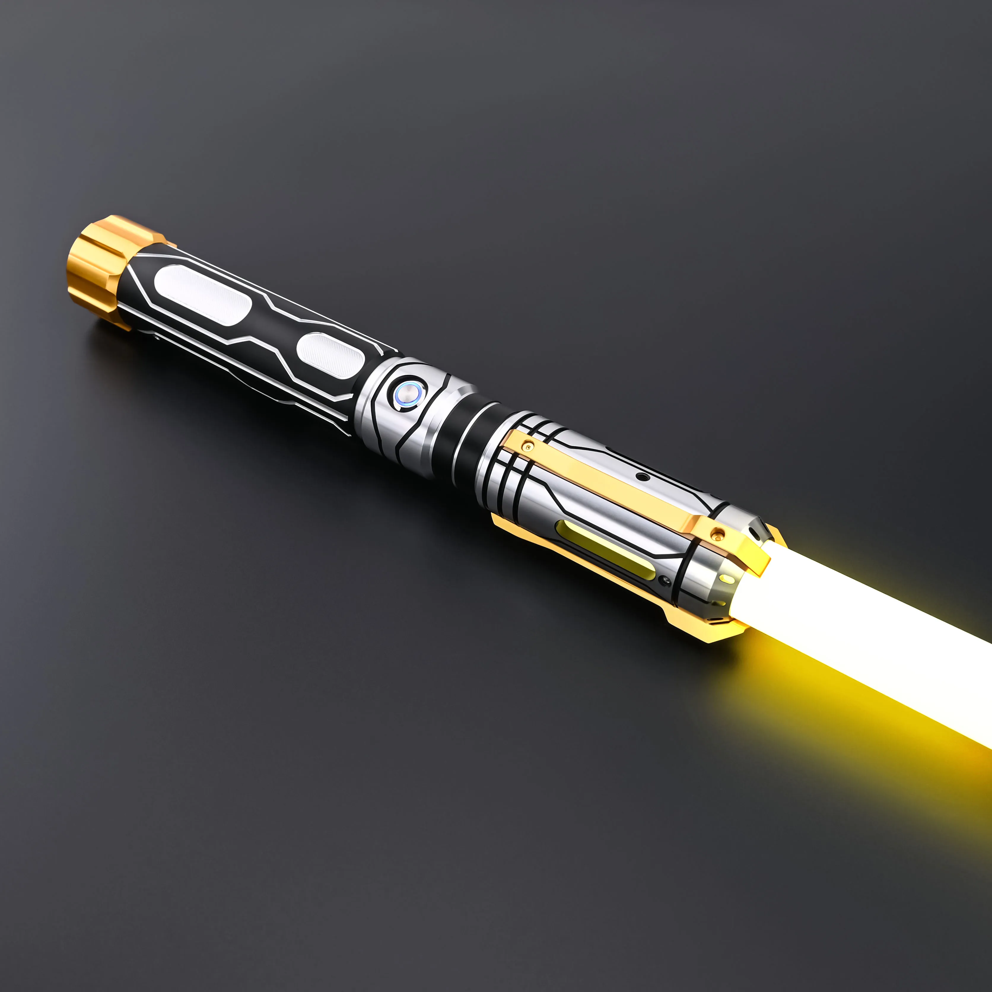 TXQSABER Ghost Lightsaber Pixel Soundboard Neo Smooth Swing Metal Handle LED Strip Blade Cosplay Jedi Sword Kids Toys