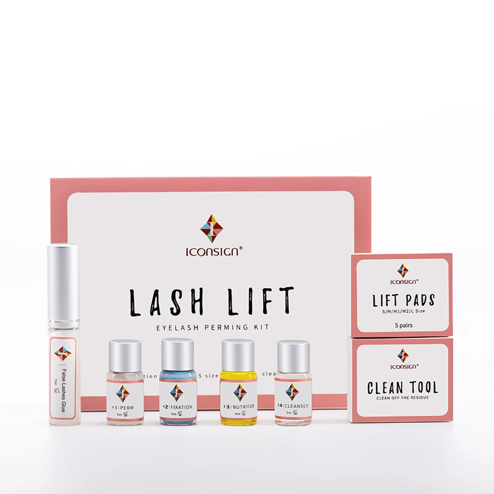ICONSIGN Lashes Lifting Lash Lift Kit Eyelash Lamination Kit Eyelash Enhancer Perm Lash Eye Makeup Eyelash Beauty Tools